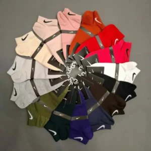 جوراب مچی سفید نایک زنانه