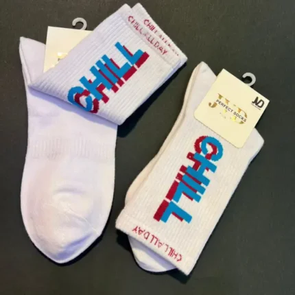 قیمت جوراب ساقدار طرح chill
