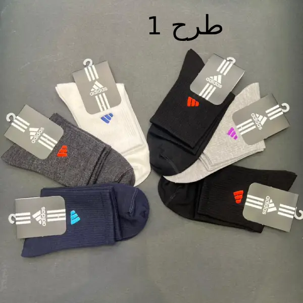 جوراب نیم ساق مردانه آدیداس
